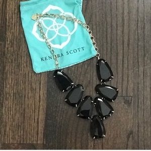 Black Harlow Kendra Scott Necklace